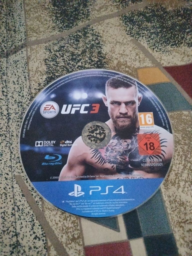 Gra UFC 3 na PS4