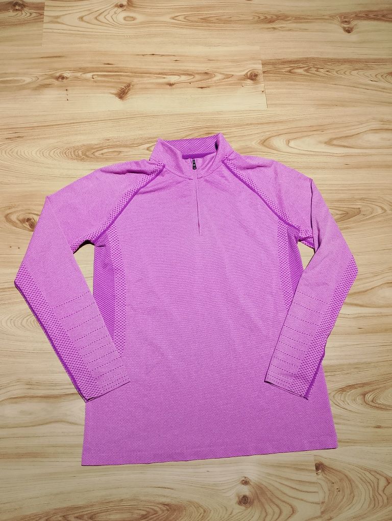 Damski Różowy Pulower Sportowy Under Armour Heatgear Fitted