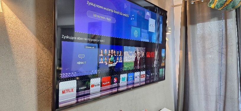 Tv LG 75" 75UP75003LC 4k smart TV uszkodzony