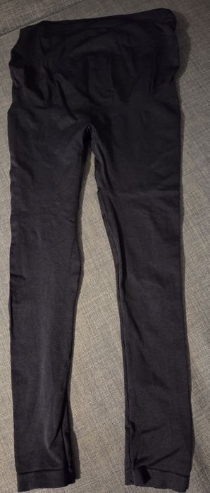 Ciążowe czarne leginsy rozm. M