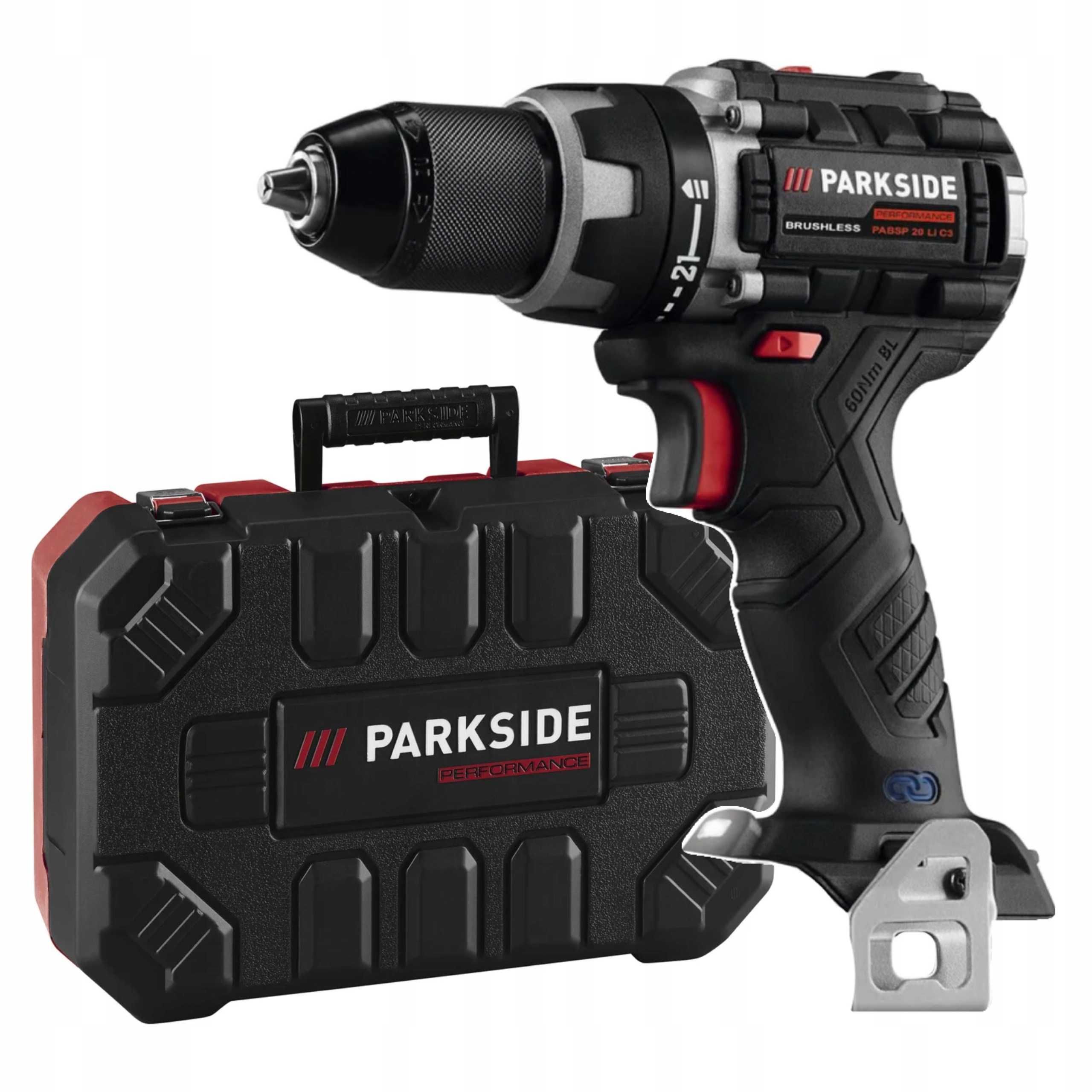 PARKSIDE PERFORMANCE Wiertarko-wkrętarka akumulatorowa PABSP 20 Li C4