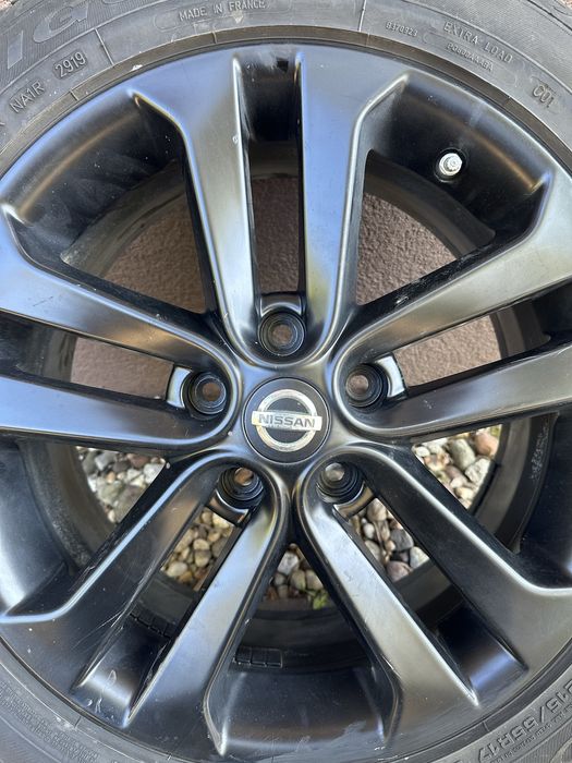 Koła oryginalne NISSAN Qashqai Juke - komplet 4 sztuki felgi i opony