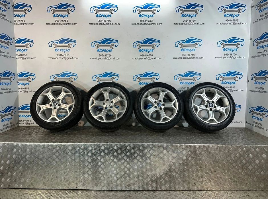 .Conjunto Jantes 17 Originais Ford 7S7J-1007-AA 5x108 7.5J ET55