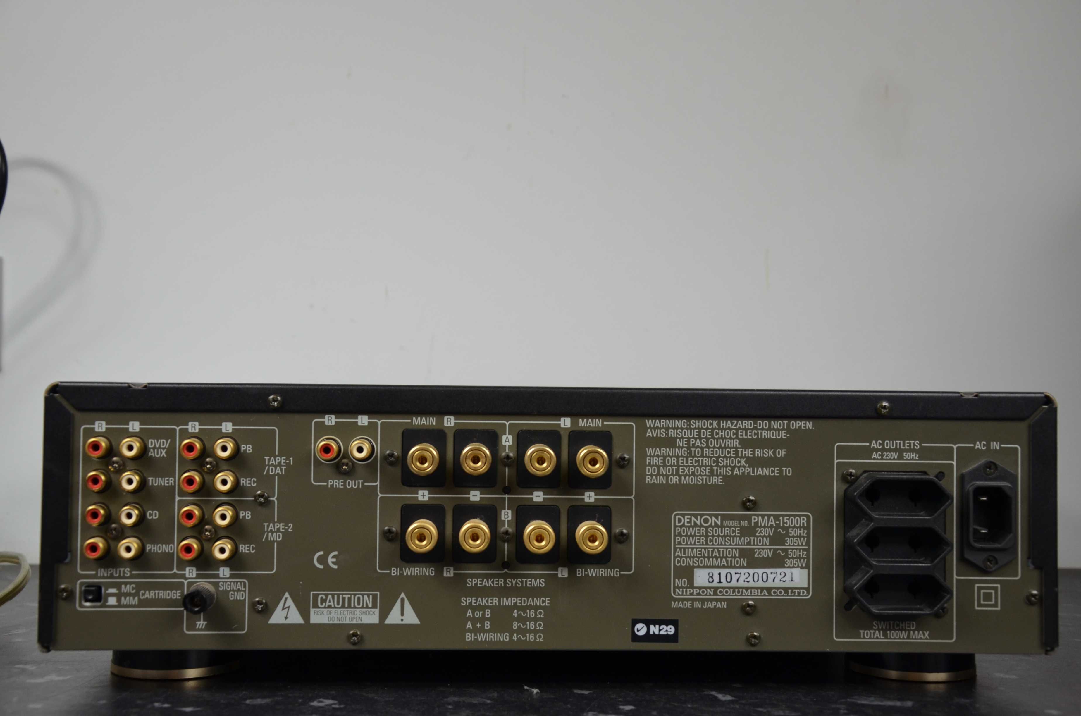 DENON Wzmacniacz PMA-1500R  Stereo okazja Japan