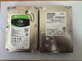 Жорсткий диск, вінчестер, б.у HDD SATA3 3.5 2 TB (Toshiba/Seagate)