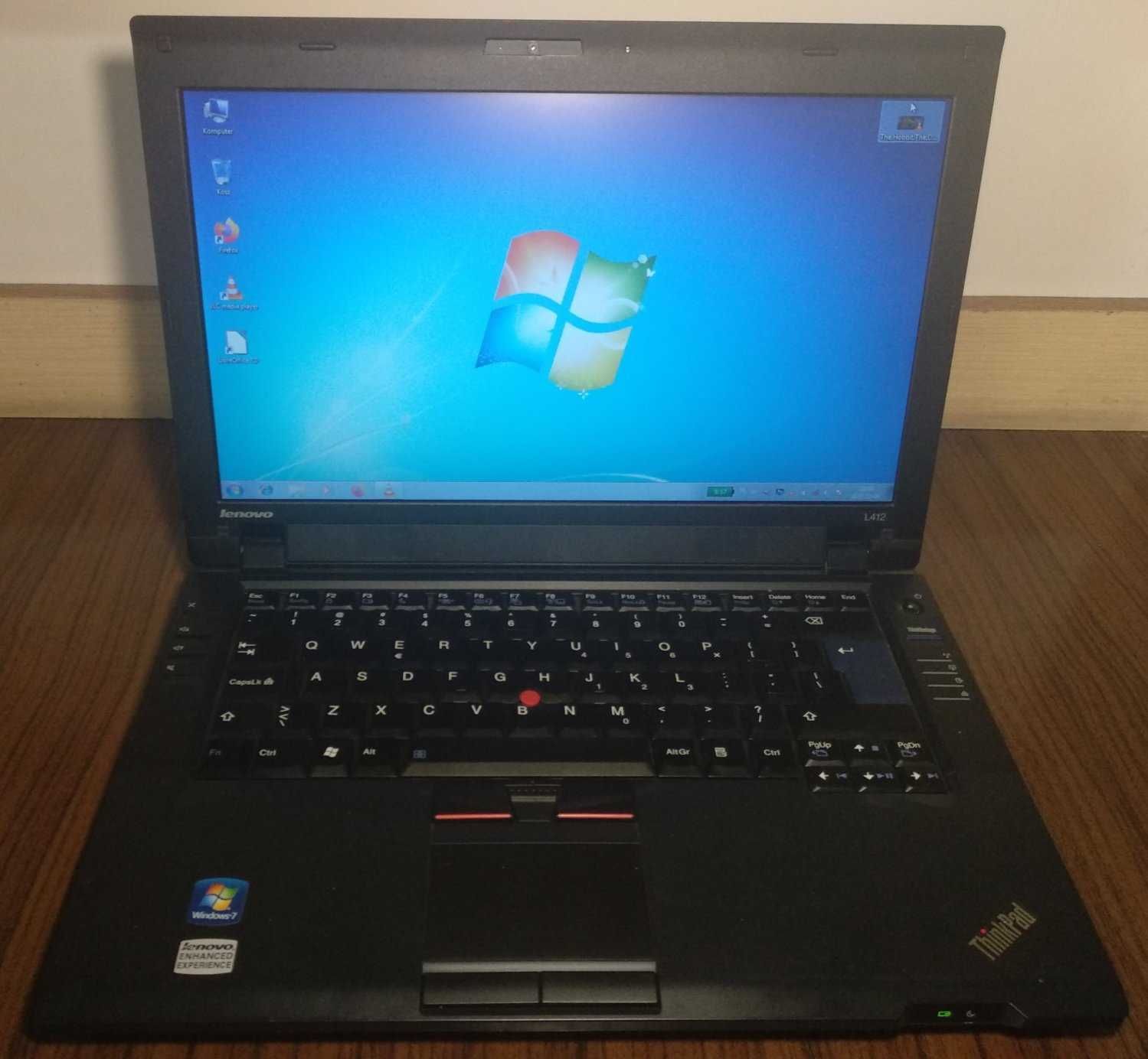 Laptop Lenovo ThinkPad L412 i3/4GB/500GB/WiFi+BT/Kamerka