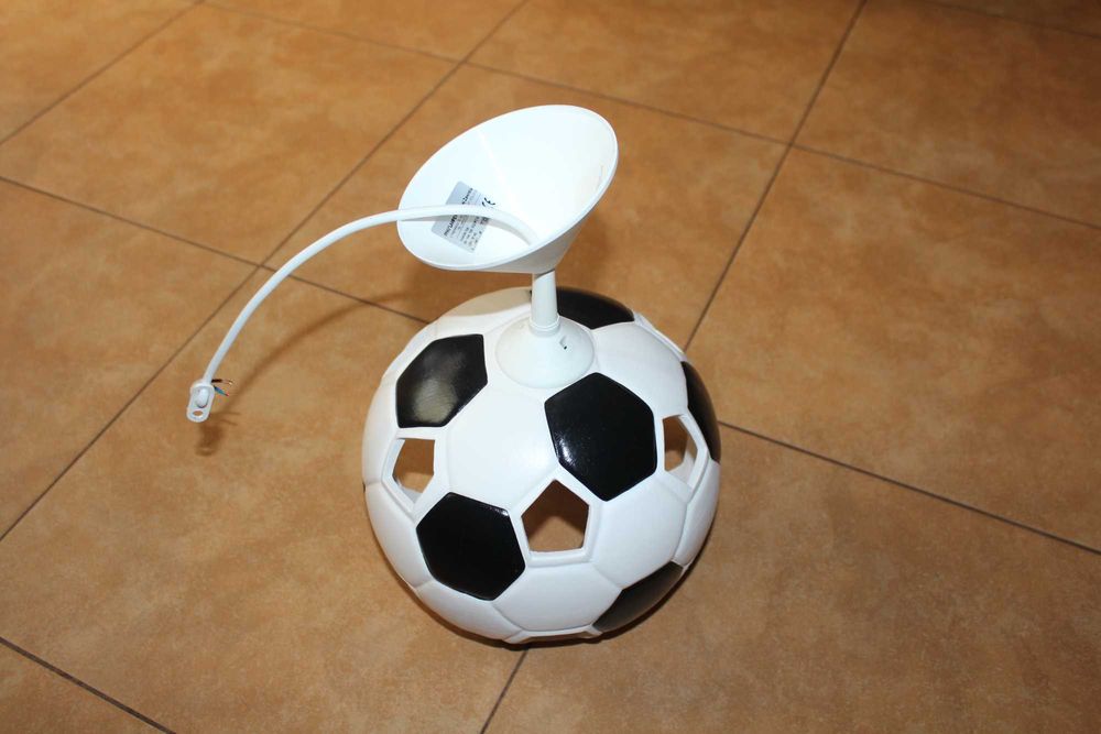 Lampa wisząca sufitowa żyrandol piłka ceramiczna SUPER STAN 2 kolory