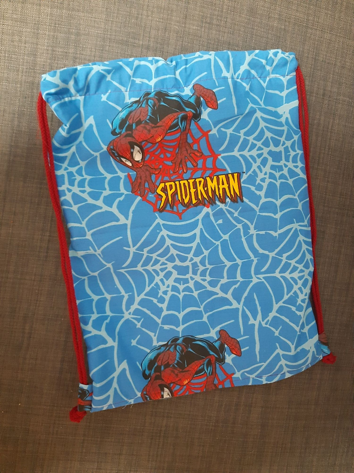 Worek plecak Spider-Man workoplecak Handmade