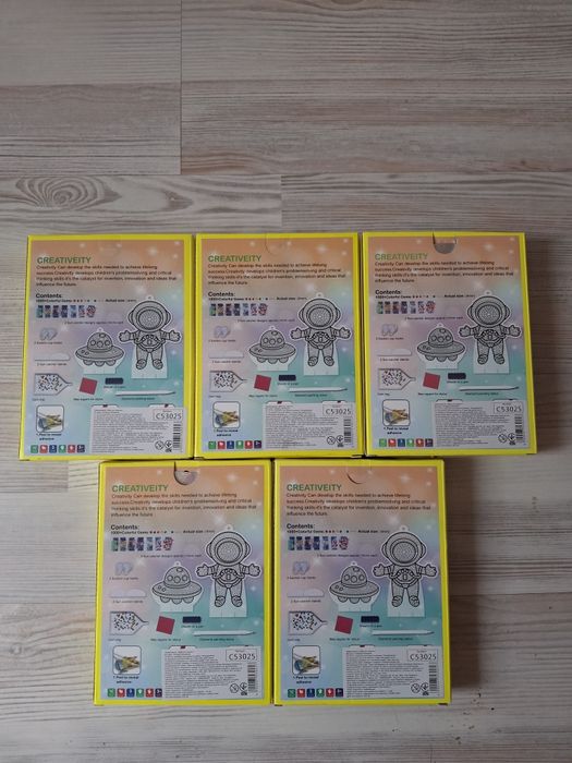 Алмазні мозаїки: транспорт, космос, літо.