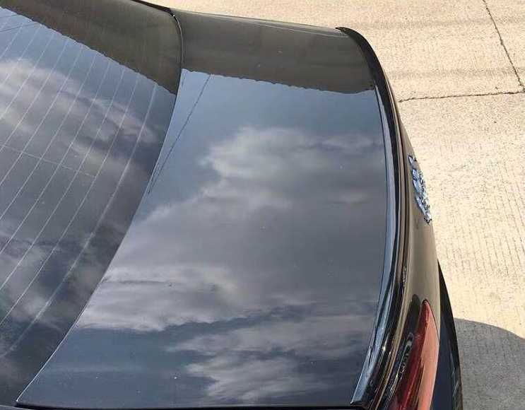 Spoiler Lotka Dokładka AUDI A6 C7 CZARNY POŁYSK
