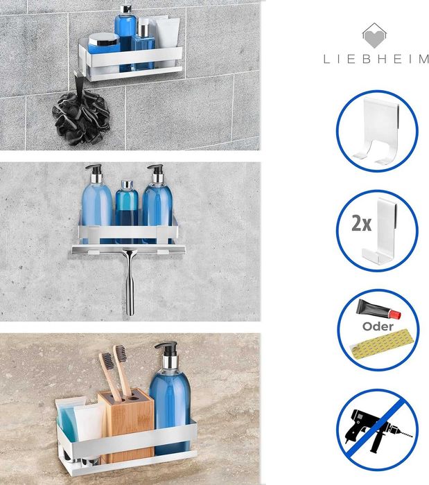 Nowa półka prysznicowa/regał/szafka kuchenna/aluminium/!4244!