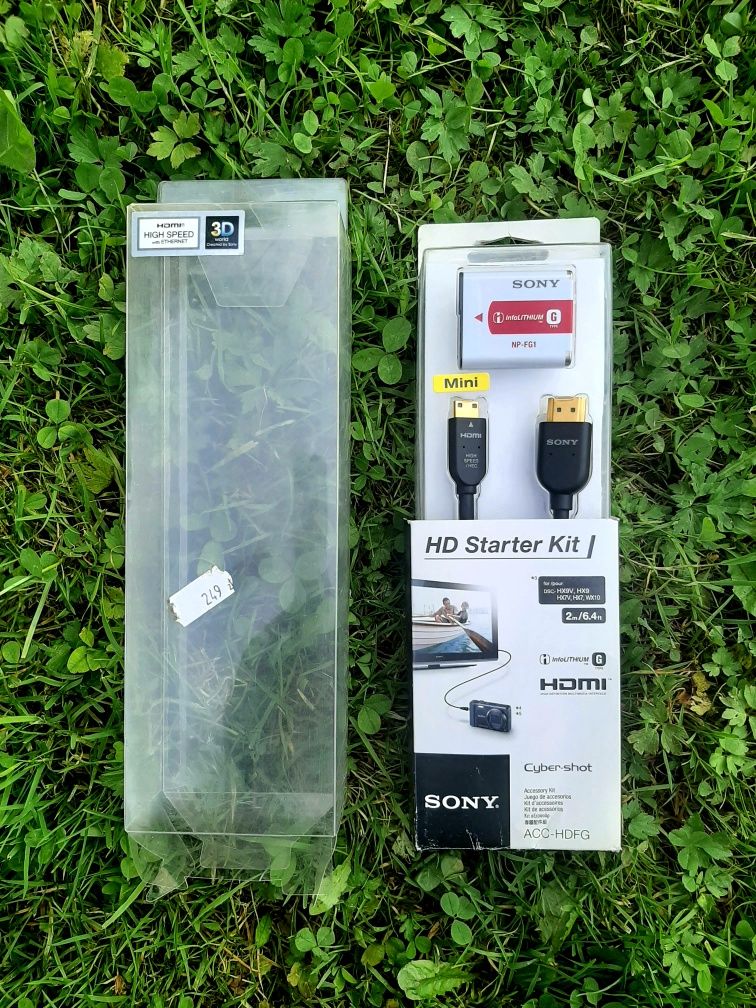 Kabel Przewód Sony Mini HDMI Aparat TV ACC-HDFG Akumulator Cyber Shot