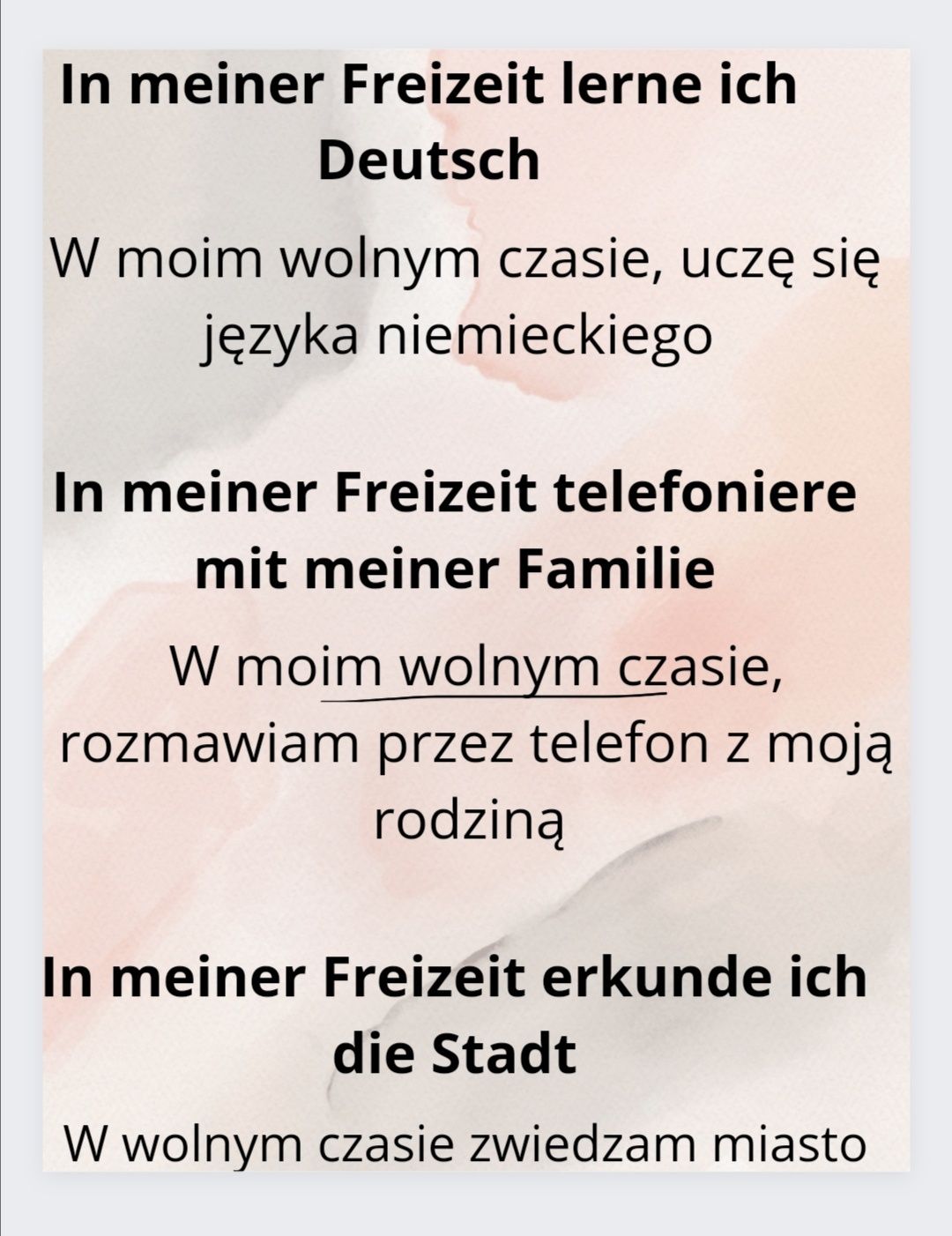 Weryfikacja niemiecki dla opiekunek