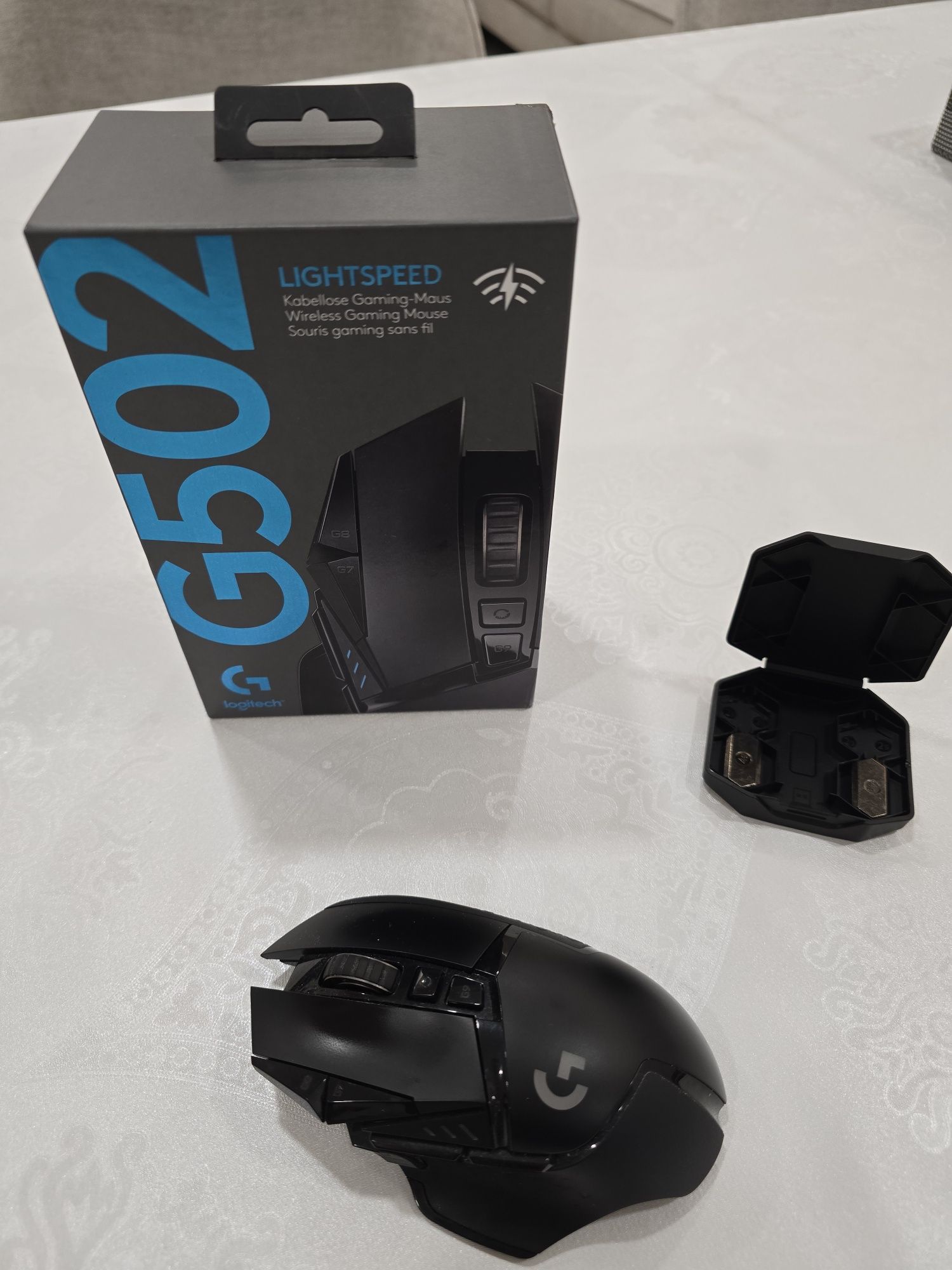 Logitech G502 Lightspeed Wireless Black