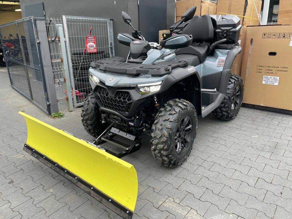 CFMOTO Z-FORCE 850 GREY T3B*PŁUG+KUFER*2025r*Vat23%*RATY*Trans150gra