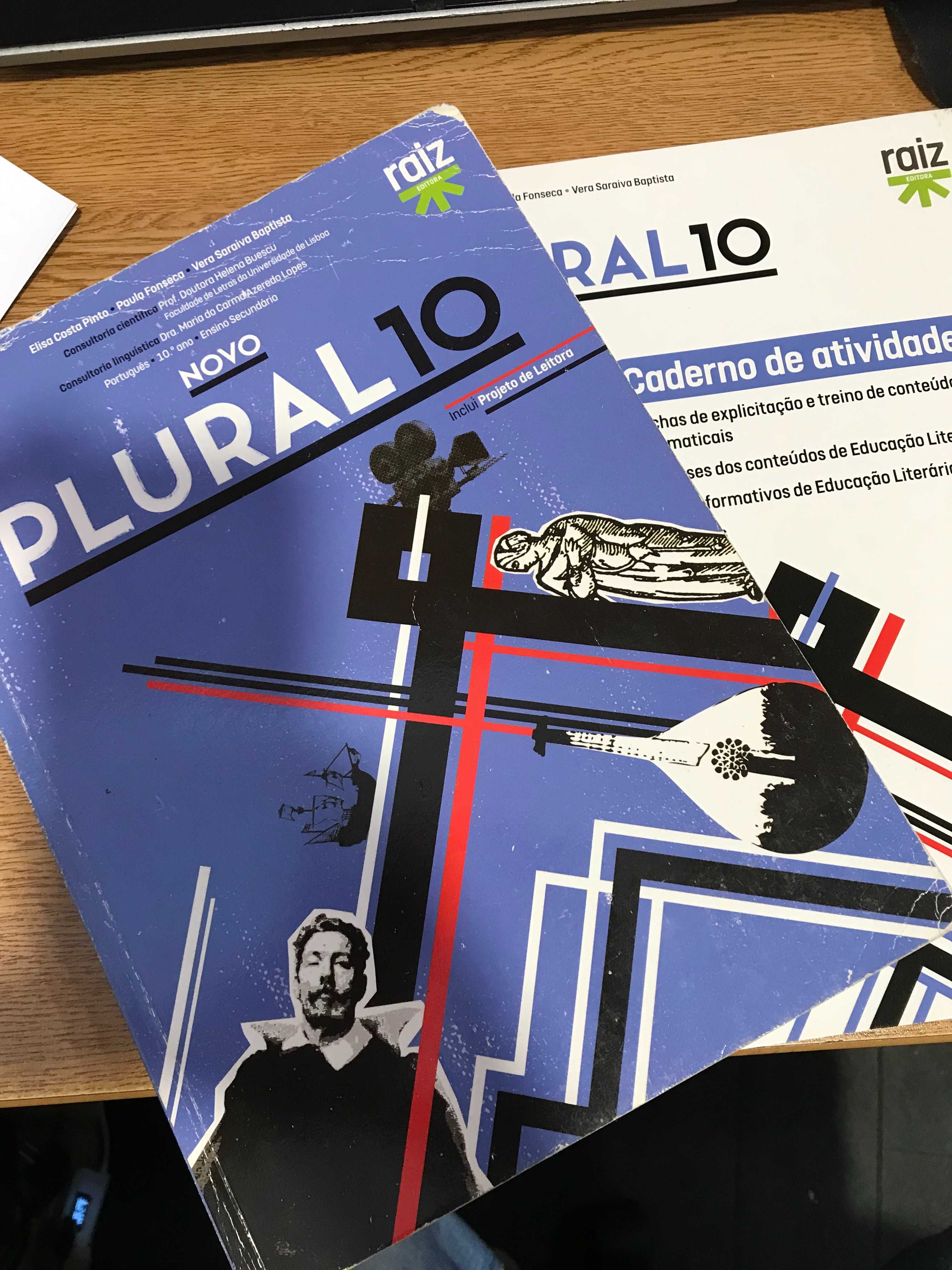 Manual Português 10ºANO "Plural 10" + Caderno Atividades