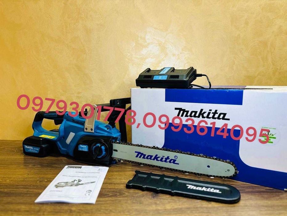 Аккумуляторная цепная пила Makita DUC406Z 40V-6A Акумуляторна пилка