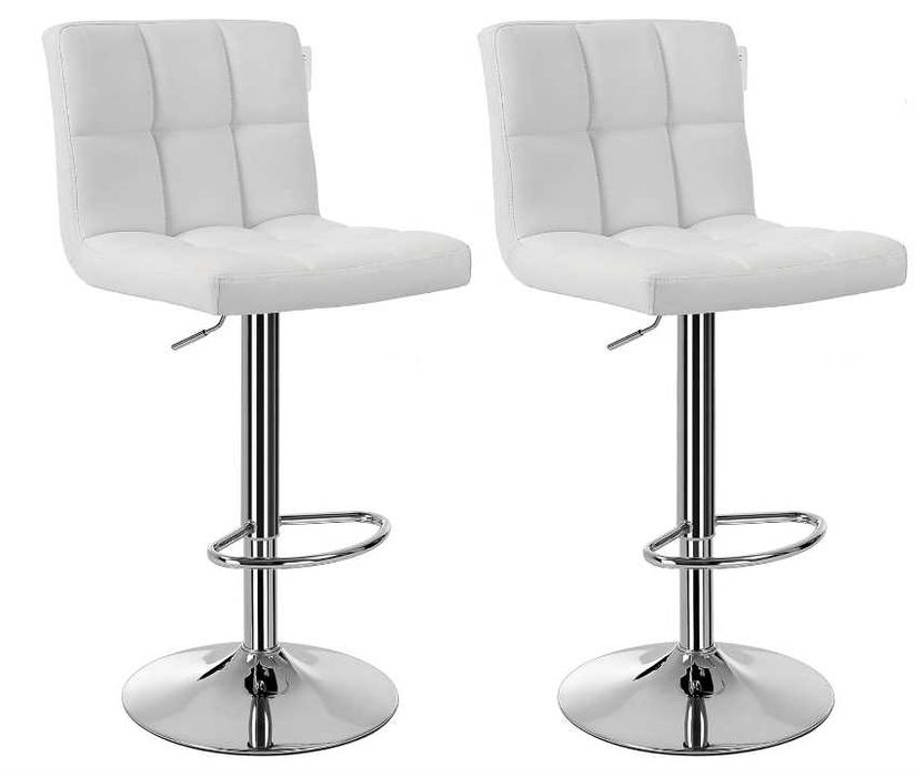 Hoker Songmics biały 115 cm skóra sztuczna