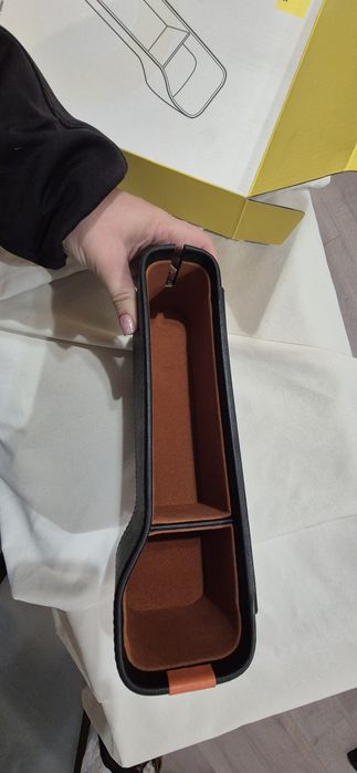 BASEUS uchwyt organizer samochodowy na kubek telefon schowek kieszeń