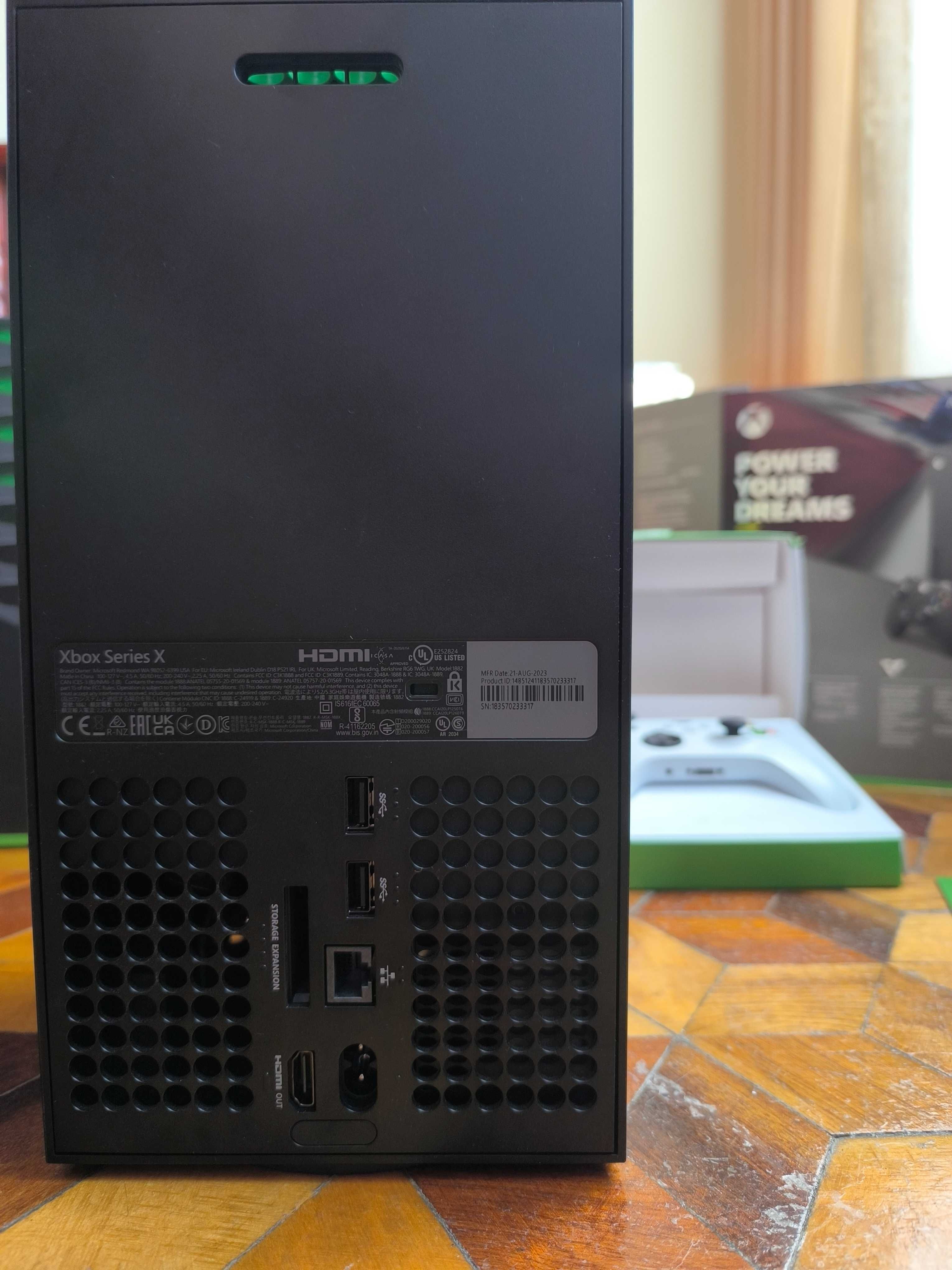 Xbox series X 1 TB SSD + 2 oryginalne pady + gra Forza Motorsport