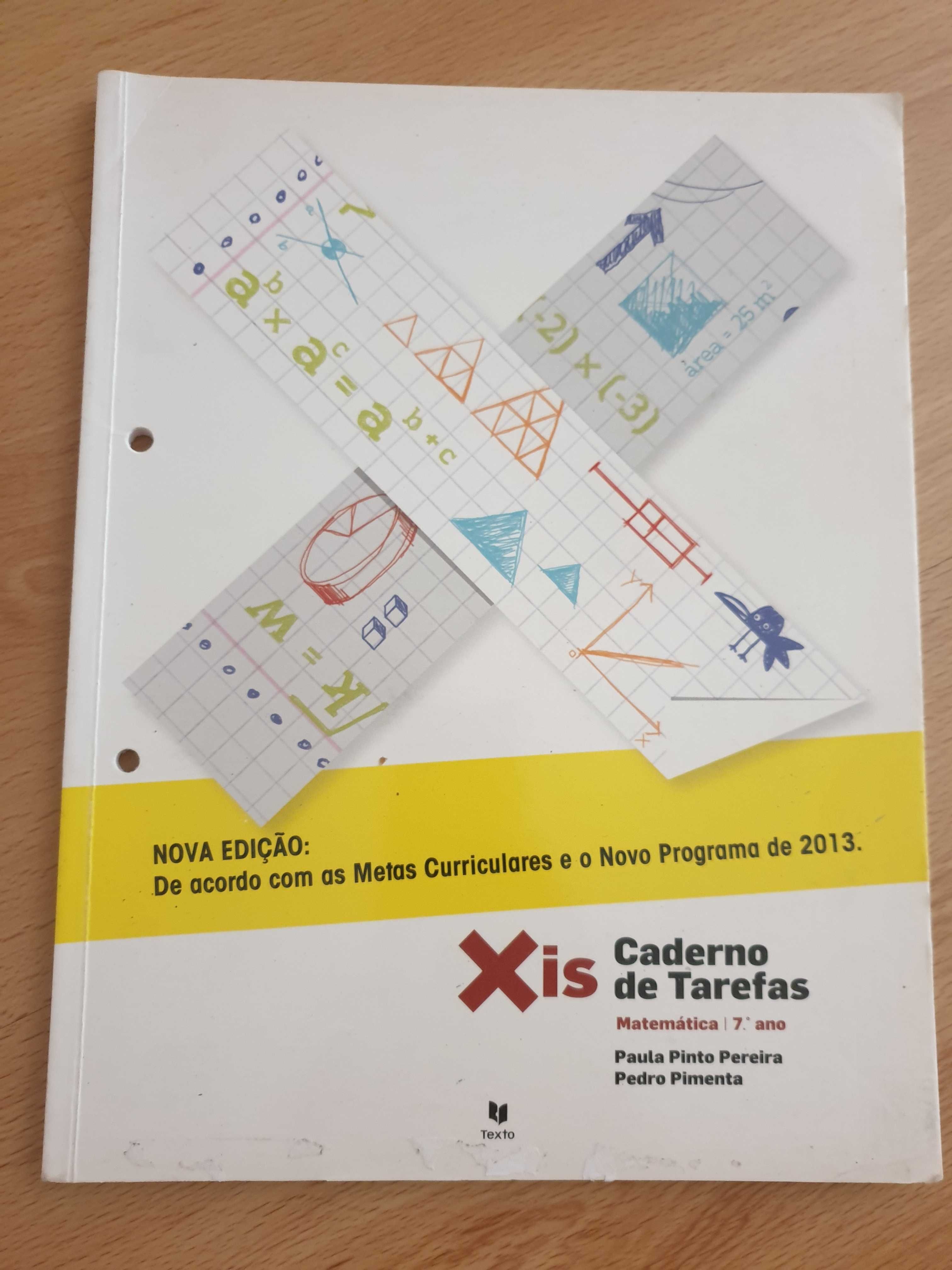 caderno de tarefas -matemática 7º ano