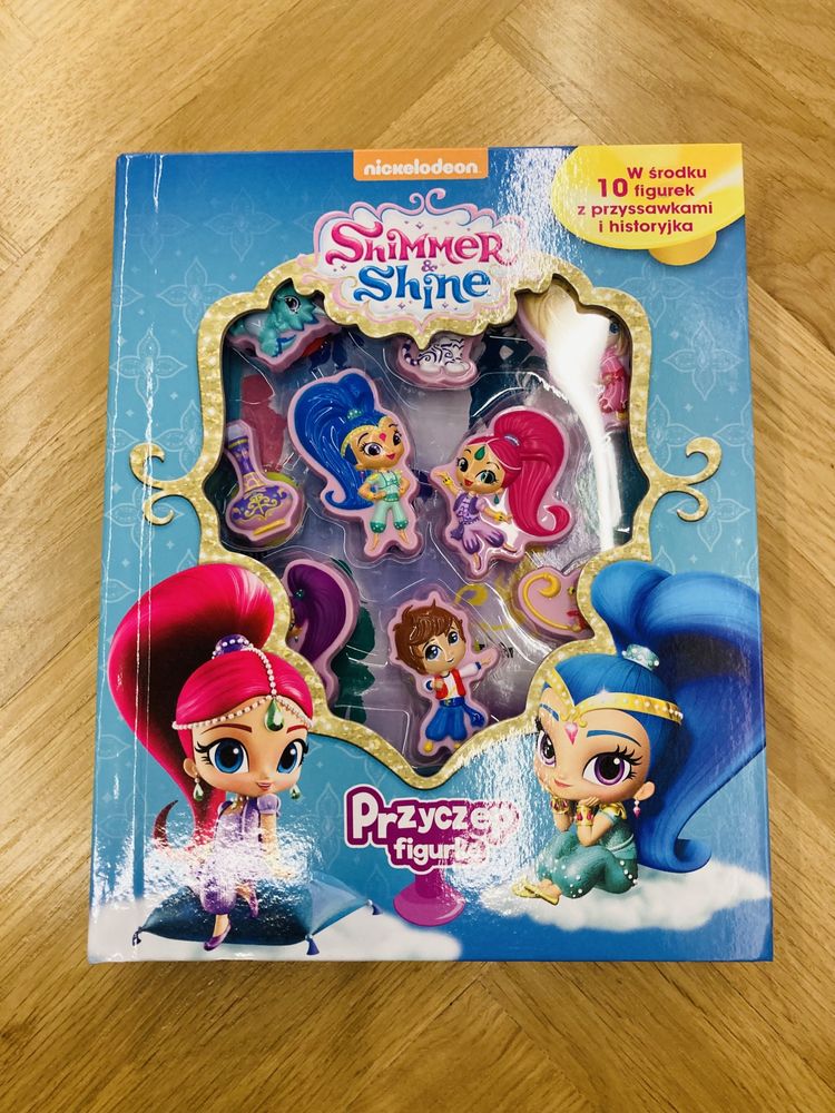 Książka z figurkami Shimmer & Shine