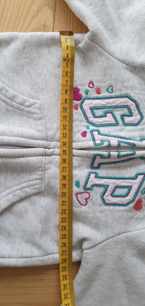 Bluza GAP rozpinana 12-24m / 86-92cm