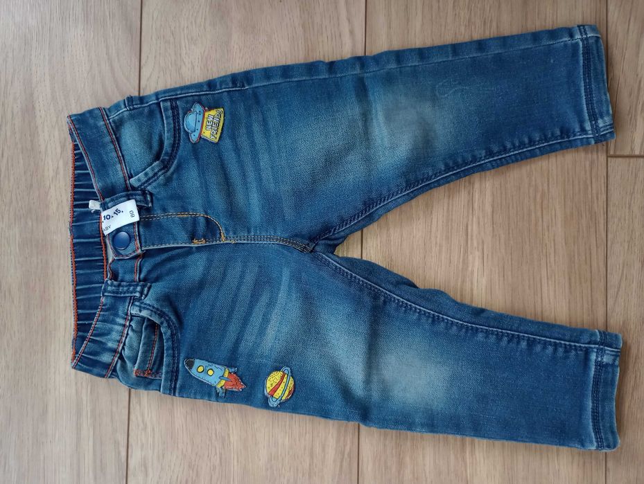 Spodnie jeansowe chłopięce 5 10 15