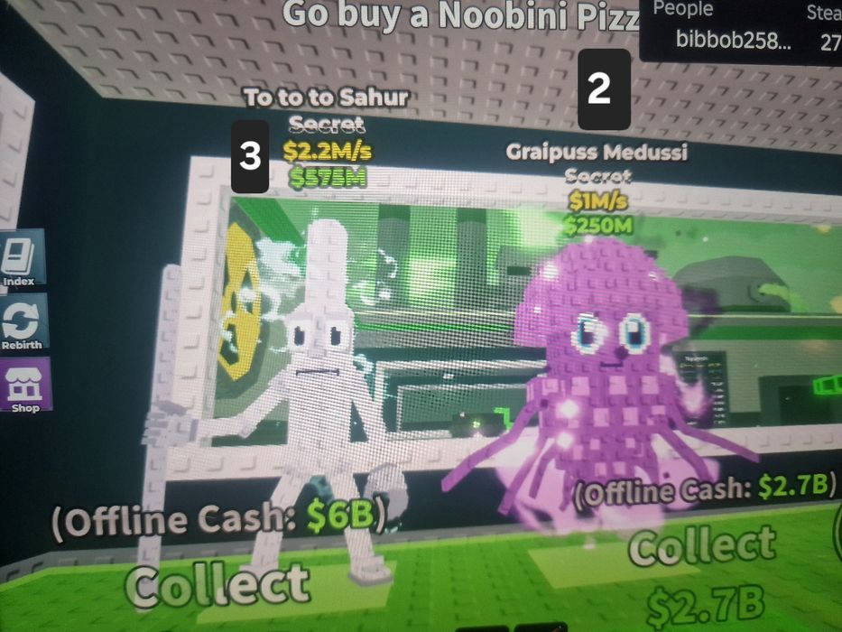 дешеві брейнроти Steal a Brainrot опис !!!