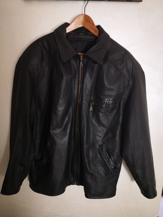 Kurtka skórzana męska