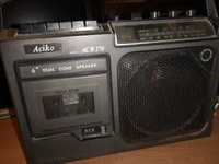 Rádio cassete vintage