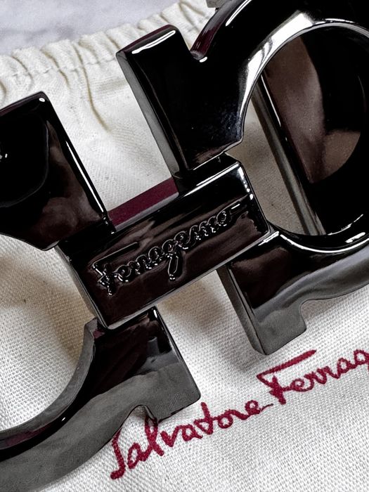 Ремінь Salvatore Ferragamo Шкіряний пояс