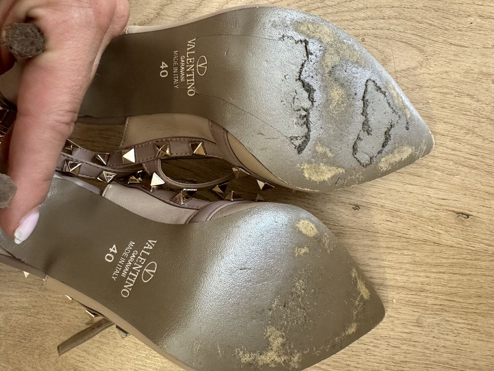 Buty na o casie valentino studs cwieki rozm 40