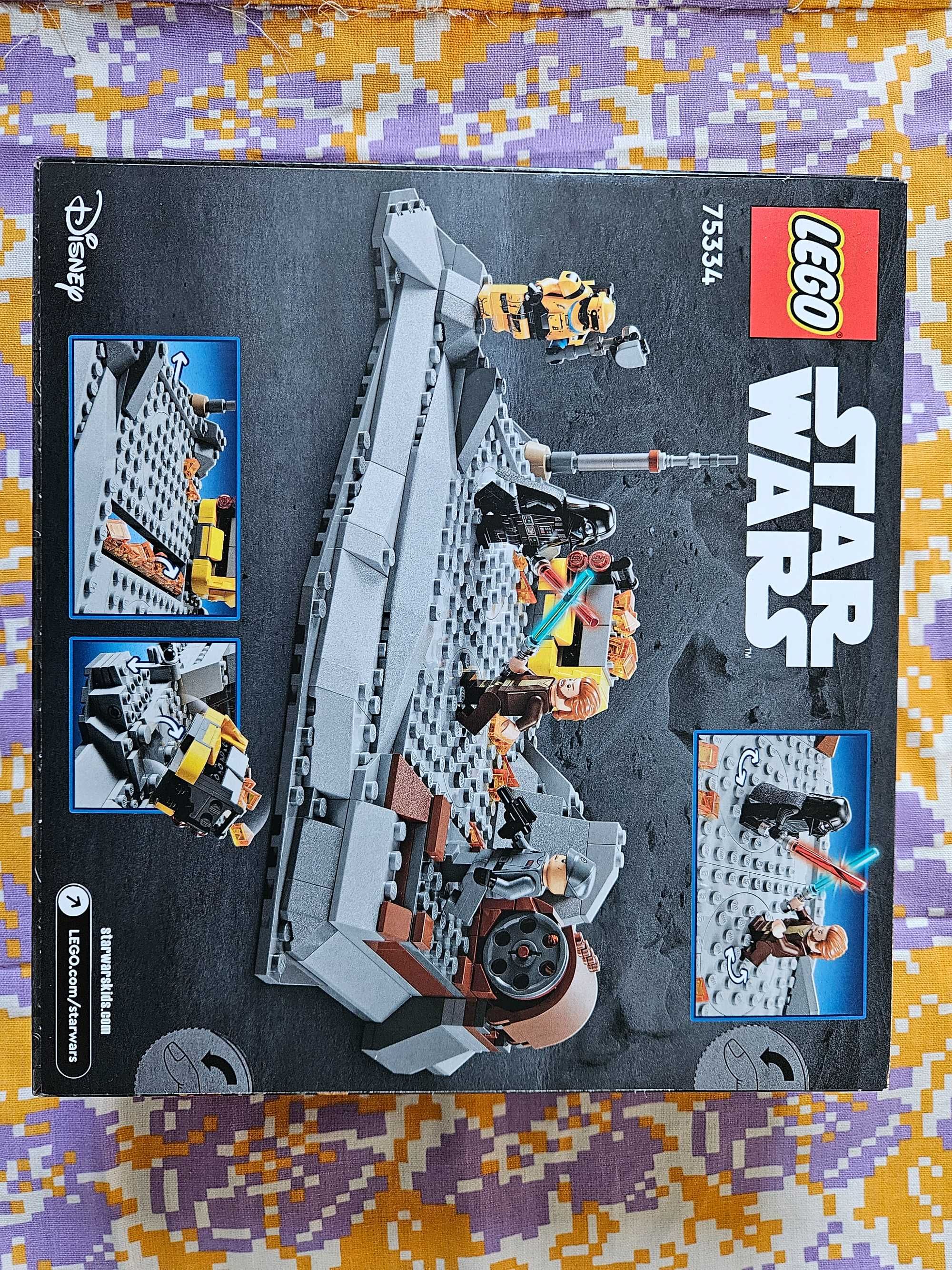 Lego Star Wars 75334 Obi Wan Kenobi kontra Darth Vader