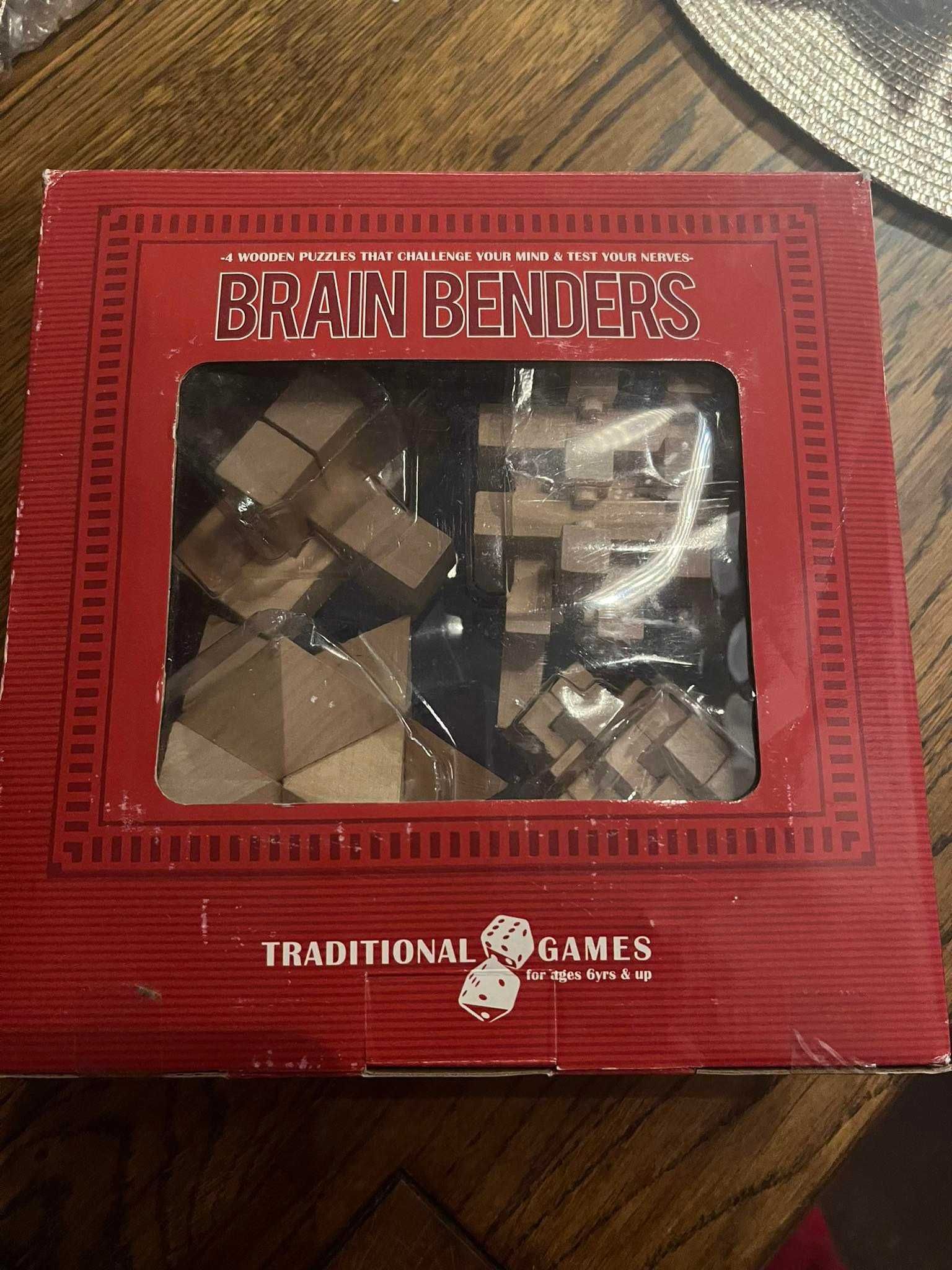 Puzzle drewniane 3D Brain Benders