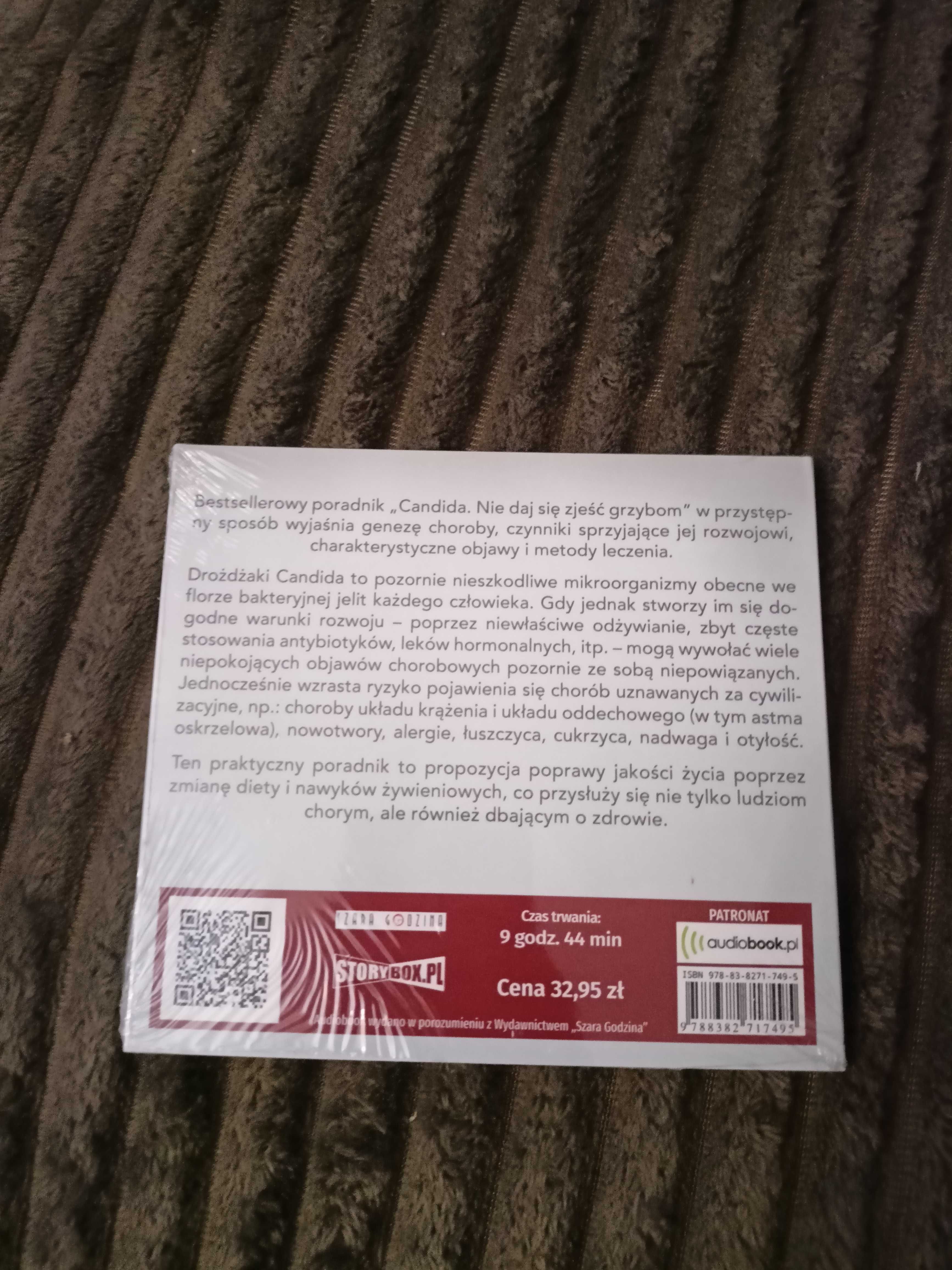 Candida nie daj się zjeść grzybom Andrzej Janus nowy oryginalna folia
