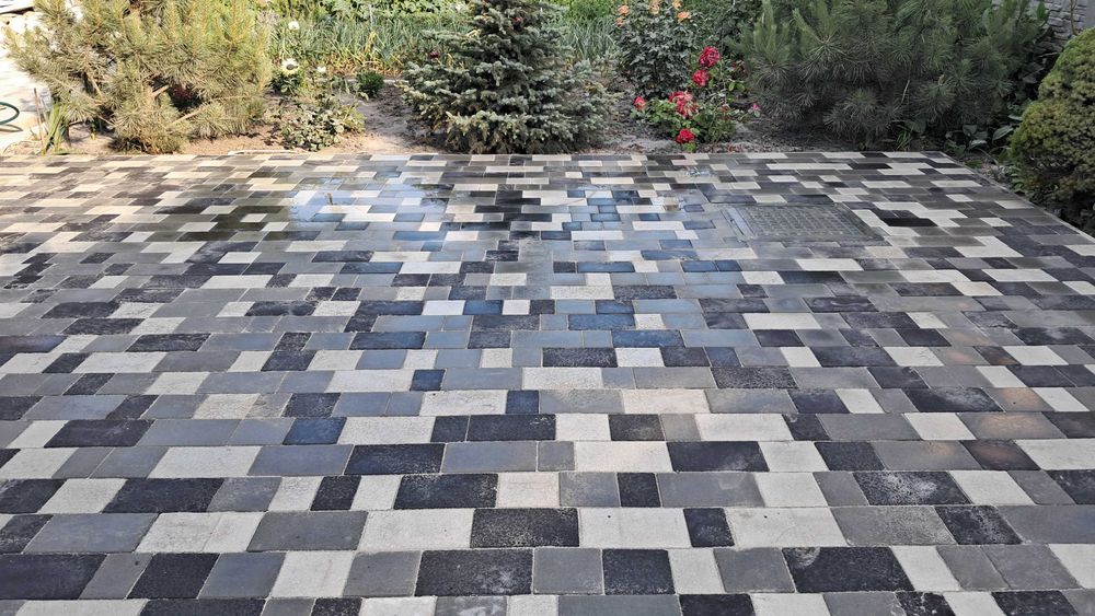 укладка тротуарной плитки