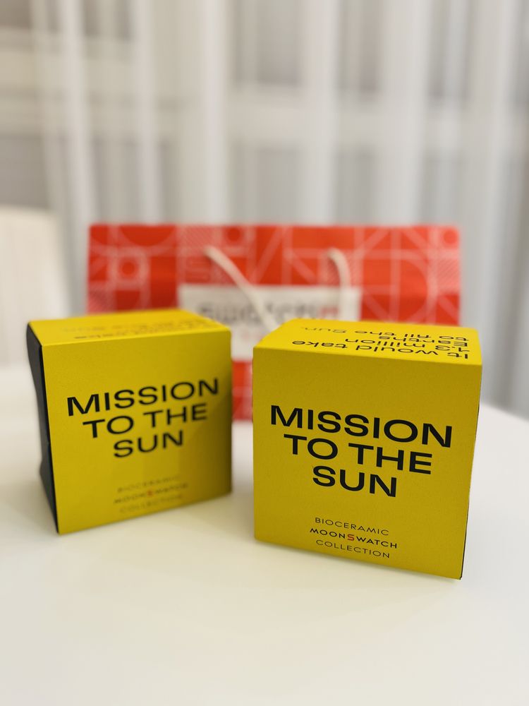 Годинник Omega+Swatch Mission to the Sun