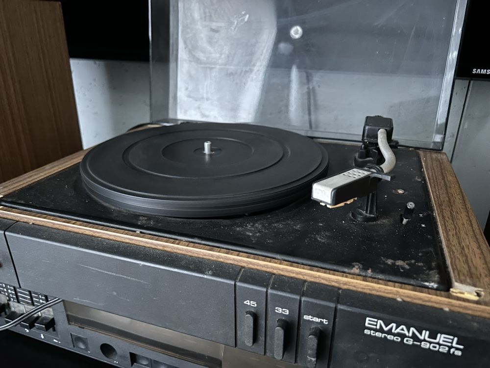 Unitra gramofon radio dwa glosniki