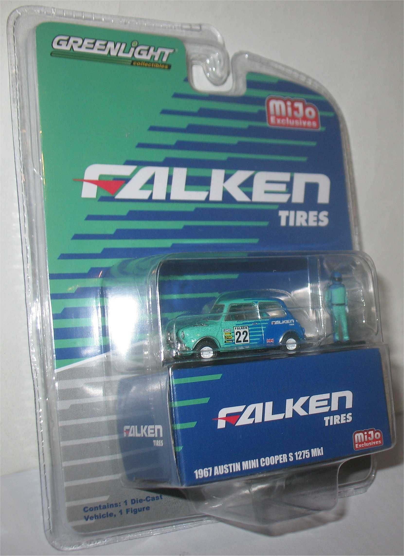 Greenlight - 1967 Austin Mini Cooper S 1275 MkI - Falken Tires
