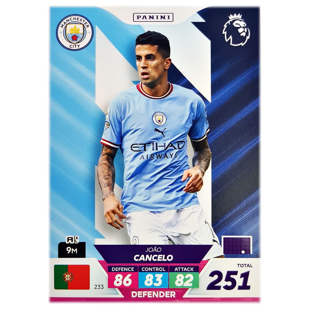 Karta Panini 233 Premier League 2023 Plus Joao Cancelo