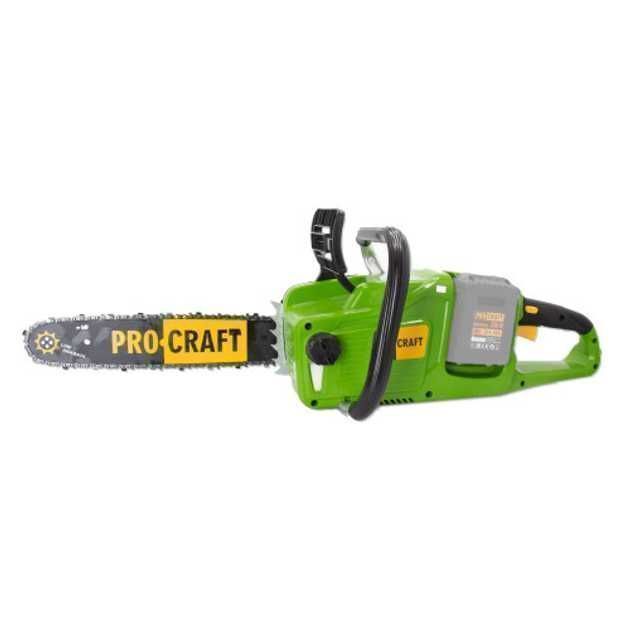 Акумуляторна ланцюгова пилка Procraft PCA40/2  2ШТ АК  2 Зарядне  Олія