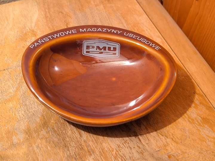 Popielniczka Polskie Magazyny Usługowe PMU Porcelit Pruszków PRL