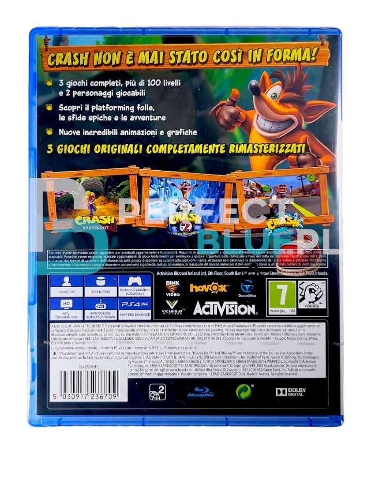 Crash Bandicoot N. Sane Trilogy / Gra PS4 / Sklep z Grami /