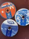 Jogos dreamcast sonic, snow surfer, virtua athlete 2k