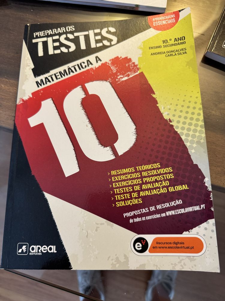 Preparar os testes matemática A