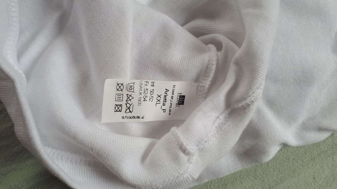 Koszulka podkoszulka biała Arietta Eldar różne XXL
