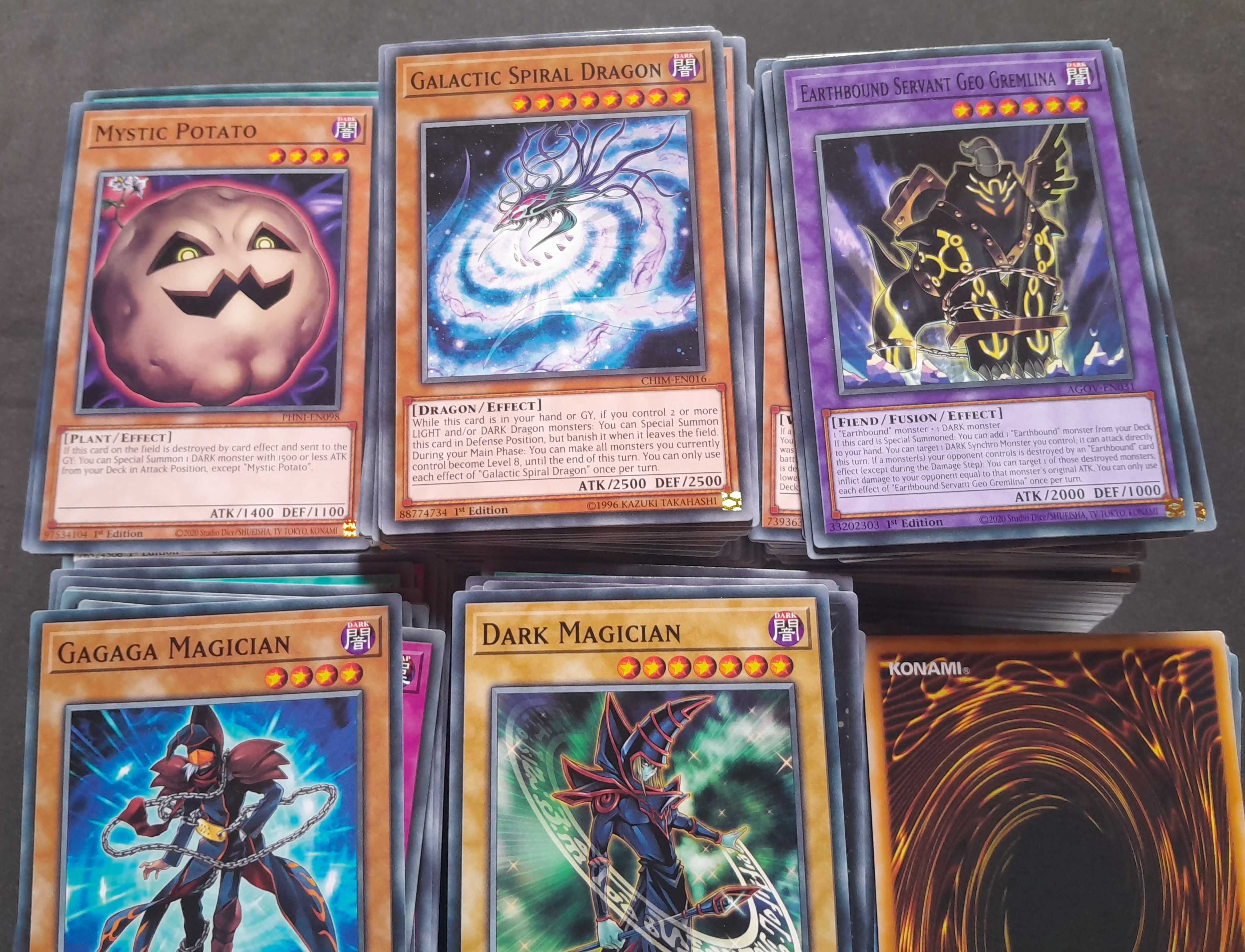 YU-GI-OH- Cj. 1000 Cartas *ORIGINAIS*