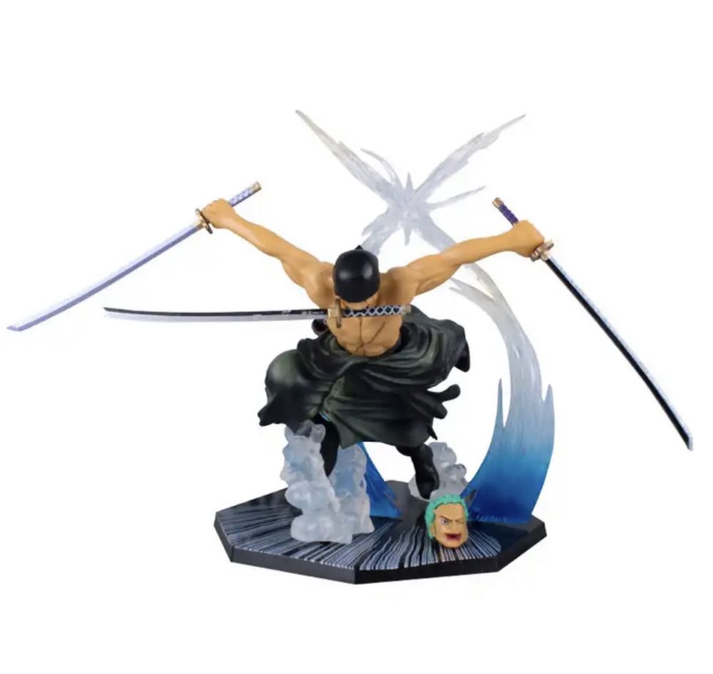 Figuras one piece e demon slayer