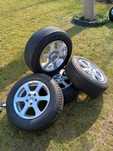 Felgi/koła CMS 16" 4szt, 5x114.3,czujnik TPMS opona 215/65R16 zima